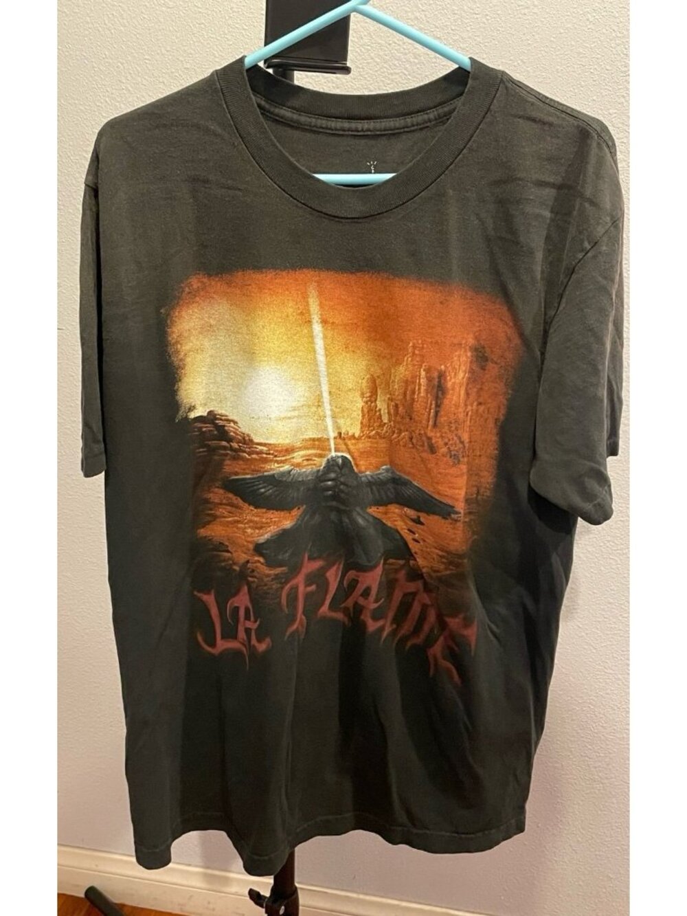 NEW LA FLAME CACTUD JACK TRAVIS SCOTTT-SHIRT SZ MEDIUM